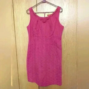 Signature by Sangria pink sheath dress size 14